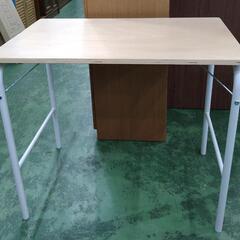 無印良品　スチールパイプテーブル　折りたたみ式　80×50×70