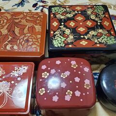 お取引決まりました！　お重箱　大小　