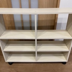 山新購入 キャスター付きラック(背面板なし)