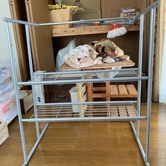 スチールラック　二段