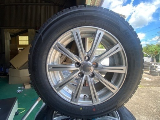 ホイール付きタイヤ　ヨコハマ