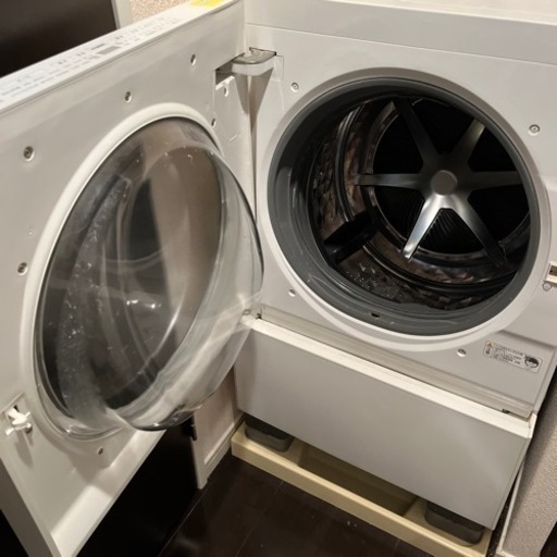 パナソニック ななめドラム洗濯乾燥機 Cuble(キューブル) 7kg マットホワイト NA-VG750L-W
