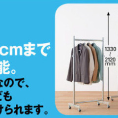 ハンガーラック　業務用　パイプハンガーの画像