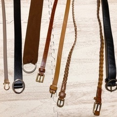 ベルトまとめ売りの画像