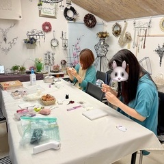 羊毛フェルトのワークショップの画像