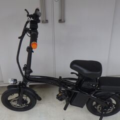 【取引中】折り畳み電動バイク　原動機付き自転車１種登録　ほぼ新品