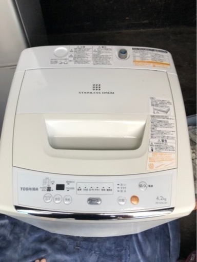 配送可能　東芝 TOSHIBA AW-42ML-W [全自動洗濯機 （4.2kg） ピュアホワイト]