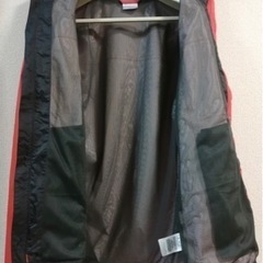 新品未使用オレンジ色コロンビアマウンテンパーカーウォータータイト大人気商品軽量の画像