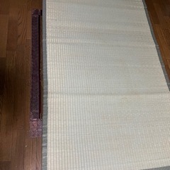 [引き取りの方決まりました]いぐさラグ　カーペット　176×171cmの画像