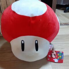 お譲り先決定しました★　　　未使用★キノピオ♪でかでかぬいぐるみ...
