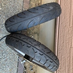 スズキ　ヴェクスター150 タイヤホイールの画像