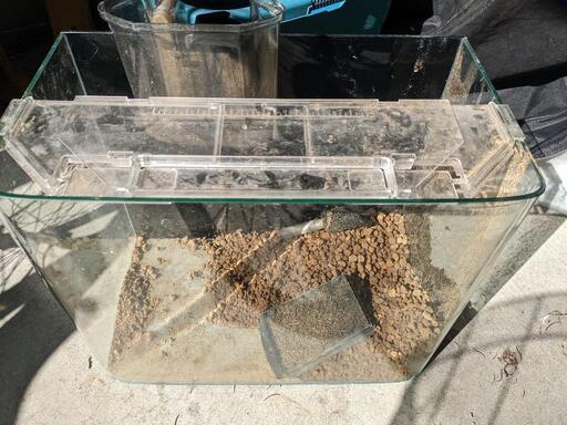 ガラス水槽　フィルターセット