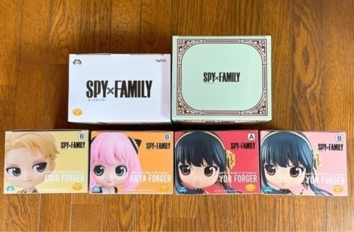 現地取引 新品 スパイファミリー フィギュア 大量セット！ Qposket ぬーどるストッパー プチエット アーニャ ロイド ヨル フ