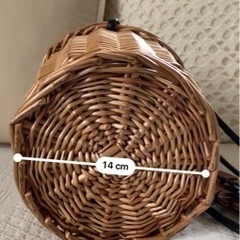 値下げしました！カゴバッグの画像