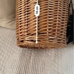 値下げしました！カゴバッグの画像