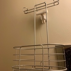 シャワーフックに差し込むだけの簡単収納ラック【収納 お風呂 浴室 風呂 バスルーム】の画像