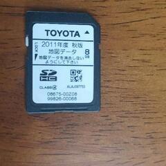 トヨタ純正SDナビ NSCT-W61の画像