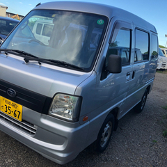 コミコミ17万円、サンバーバン、車検付き、下取り可能の画像