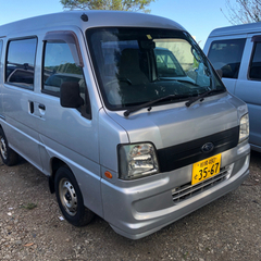 コミコミ17万円、サンバーバン、車検付き、下取り可能