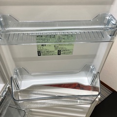 冷蔵庫2ドア110L 2020年製 白の画像