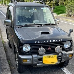 【商談中】パジェロミニ ターボ 5MT 車検令和5年3月まで コ...