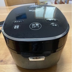 シャープ製ジャー炊飯器