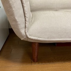 二人掛けソファ　差し上げますの画像