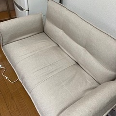 二人掛けソファ　差し上げますの画像