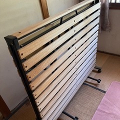 【お取引完了】セミダブル★すのこベッド