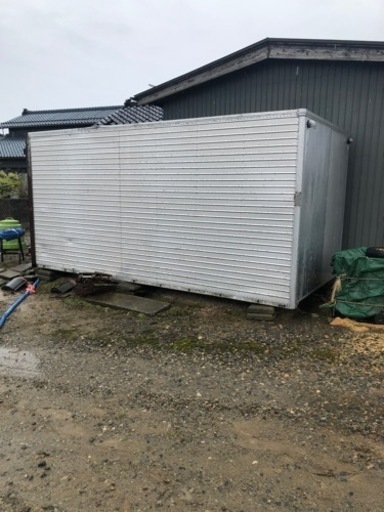 【激安】★トラックアルミコンテナ★ジャンク★現品限り★