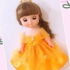 ソランちゃん服　メルちゃん服　プリンセスドレスシリーズ　の画像