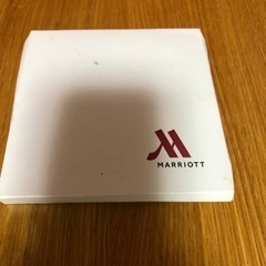 マリオットからもらったハンカチ？