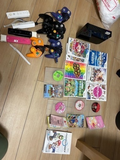 wii＋ソフト色々現状で遊べます。　決定