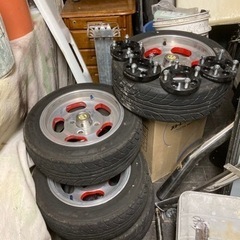 変換スペンサー付きタイヤセット値下げしましたの画像