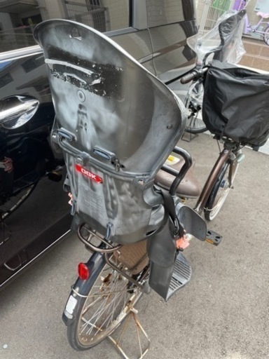 子供乗せ自転車　7年ほどつかったものです。