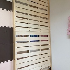 シングルベッド(マットレス無し)