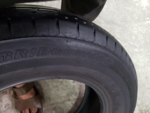 BRIDGESTONE 195/65/15 (4本) タイヤ+交換、バリ山