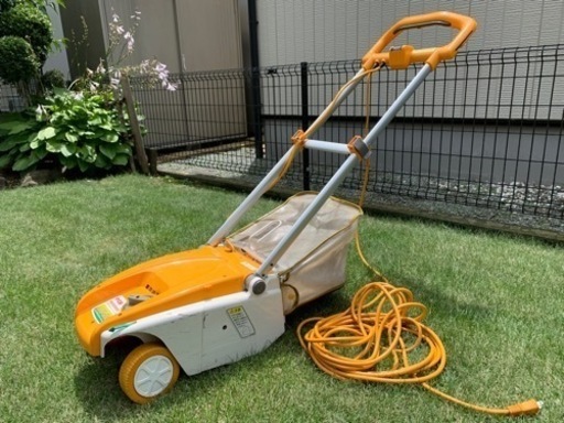【中古】電動芝刈り機【リョービ】