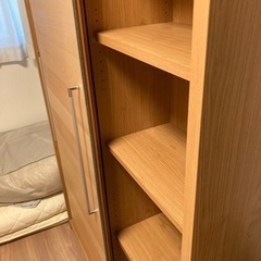 【美品】木製の収納棚の画像