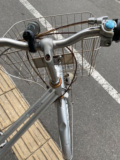 リサイクルショップどりーむ荒田店　No.262　自転車　大人気27インチ！　カゴ付き　3段ギア付きで楽♪