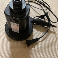 【お取引き中】★大型ビニールプールと電動空気入れ★の画像
