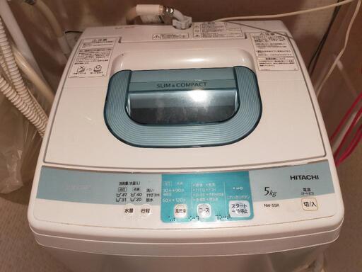 【お取引決定】2014年製　日立洗濯機5kg