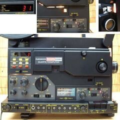 動作未確認・回転点灯OK★フジカスコープ SD25 8ミリ 映写機 ステレオ クオーツコンピューター ヘッドホン他　見た目使用感少なめ ☆ PayPay(ペイペイ)決済可能 ☆ 札幌市 豊平区 平岸の画像