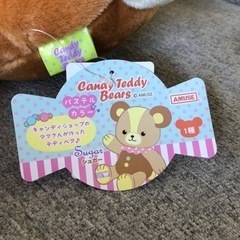 新品未使用　Candy Teddy Bears ぬいぐるみの画像