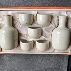 値下げ　九谷焼　酒器セットの画像