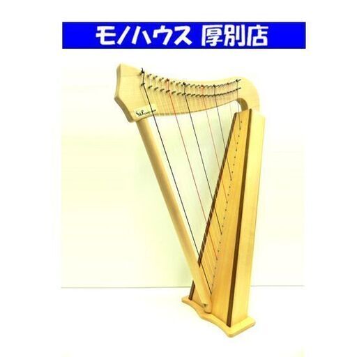 S&S DAVID HARP 23弦 青山ハープ ハープ 弦楽器 交換用弦あり ダビデハープ 教則本付属 札幌市 厚別区