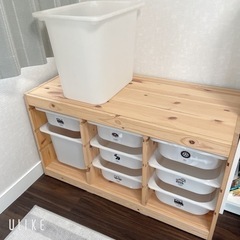 IKEA イケア　トロファスト　TROFAST ケース全部付き！...