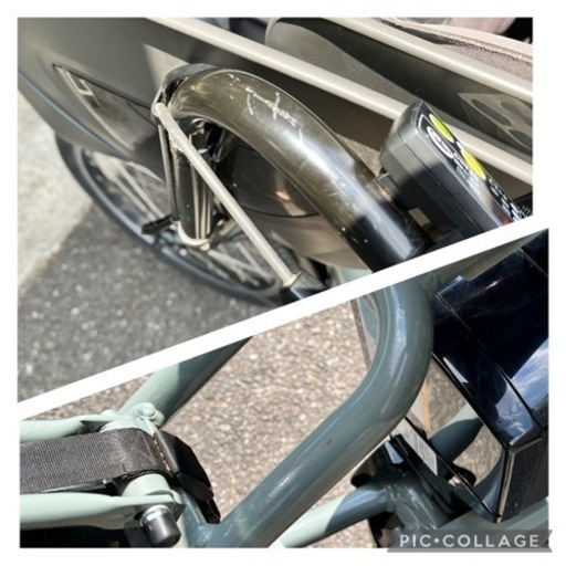 ブリヂストン　ビッケポーラーe 電動自転車　 3人乗り