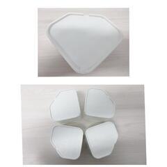 ☆T2037☆ 洗濯機 脚　(底上げ) 4個セット　白 ☆の画像