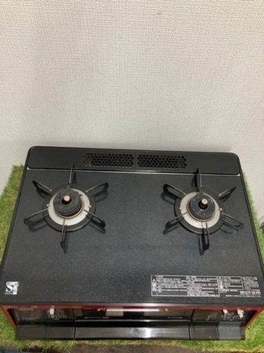 ■【中古品】2017年製 Paloma パロマ グリル付きガスコンロ プロパンガス LPガス